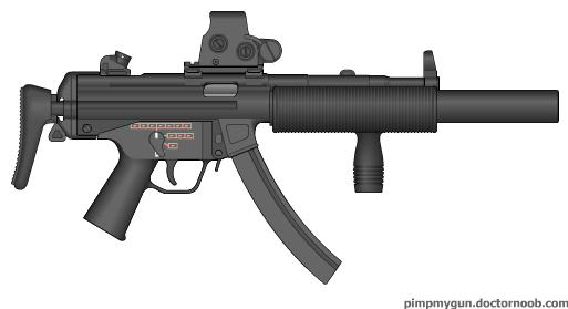 Modified MP5-SD